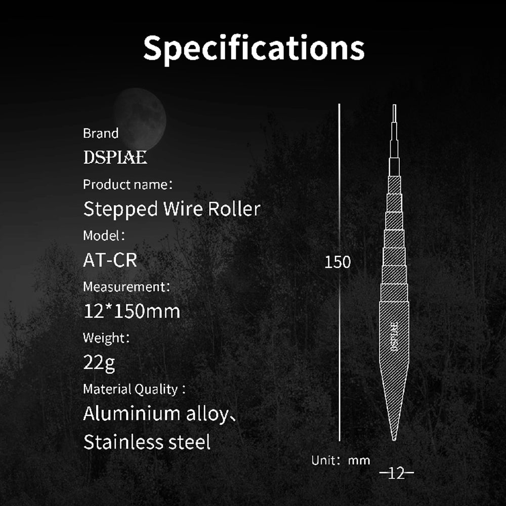 Stepped Wire Roller