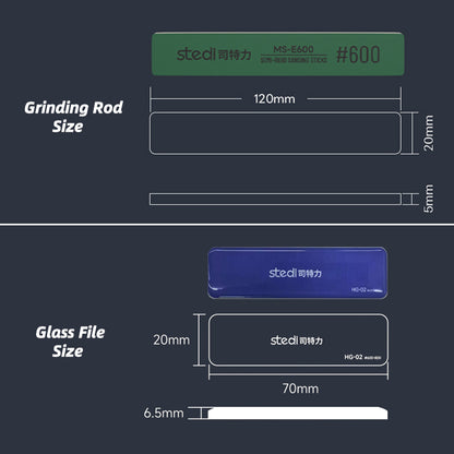 Semi-Rigid Grinding Rod Set