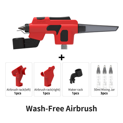 Wash-free Airbrush For Modeler