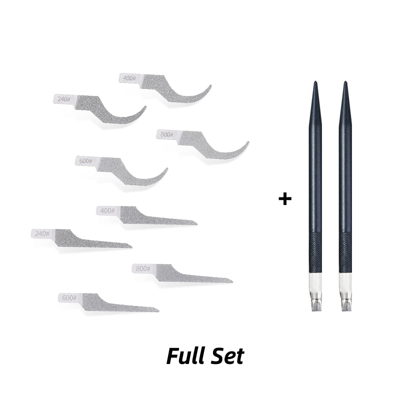 Carborundum Grinding Knife Set