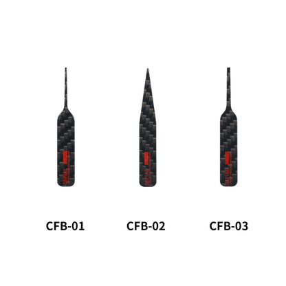 Fine tip Carbon Fiber Sanding Plates Set
