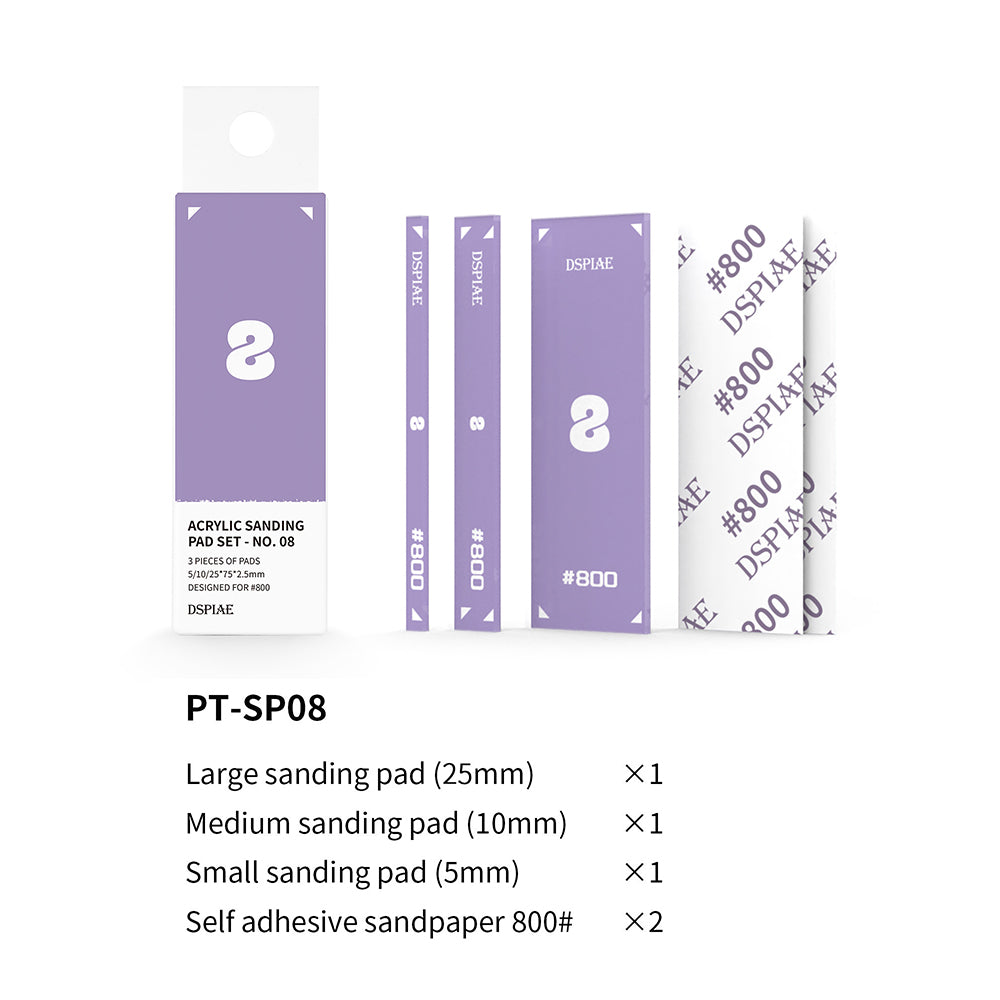 Acrylic Sanding Pad Set