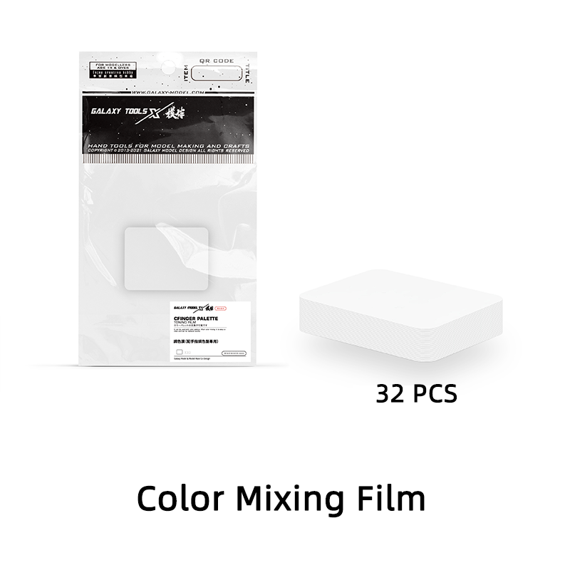 Finger Painting Palette For Miniature Models