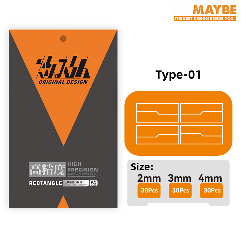 High precision Pre-cut Pattern Scribing Tape