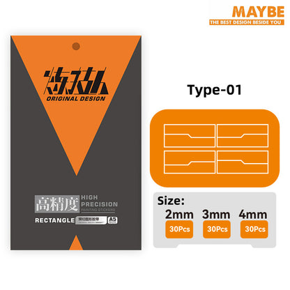 High precision Pre-cut Pattern Scribing Tape