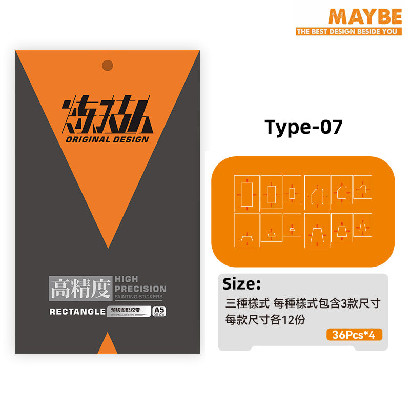 High precision Pre-cut Pattern Scribing Tape