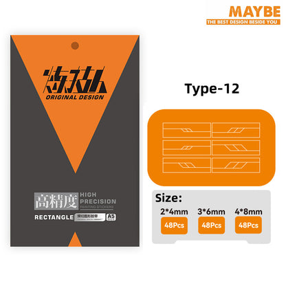 High precision Pre-cut Pattern Scribing Tape