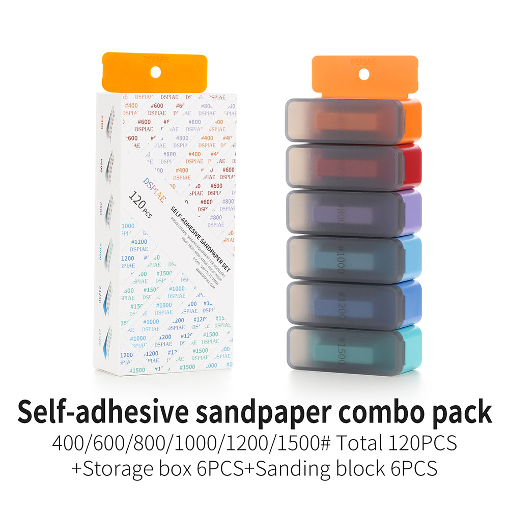 Combination of Self-adhesive Sandpapers