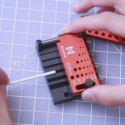 Locator For Coaxial And Through Holes Drilling