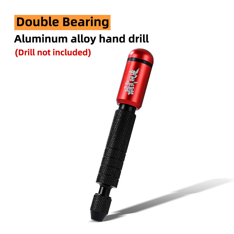 Double-bearing hand drill For Scale model building