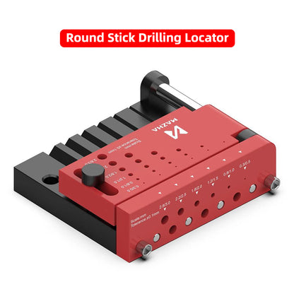 Locator For Coaxial And Through Holes Drilling