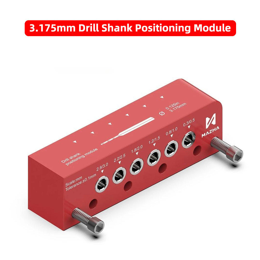 Locator For Coaxial And Through Holes Drilling