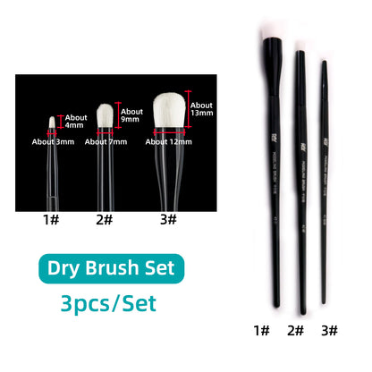 Modeling Brush Set For Miniature Model