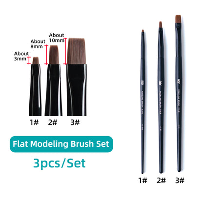 Modeling Brush Set For Miniature Model