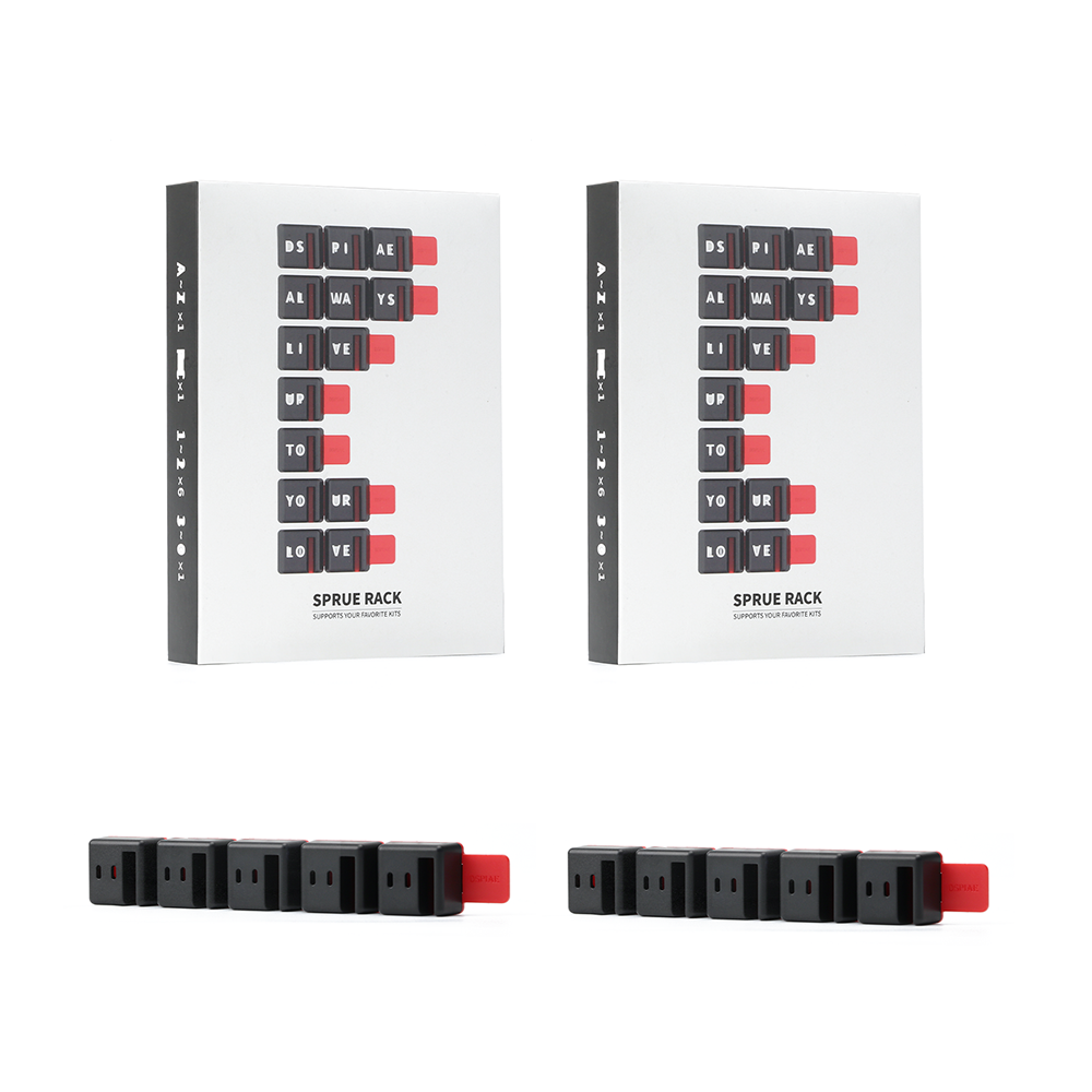 Model Parts Storage Rack