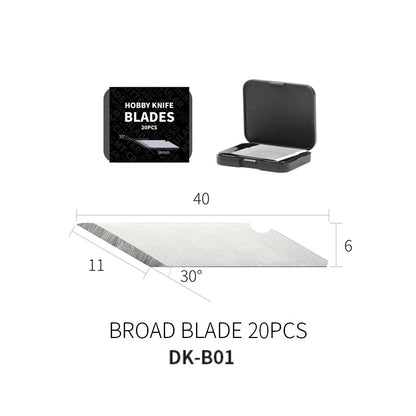 All-Metal Pen Knife Wide/Narrow Blade