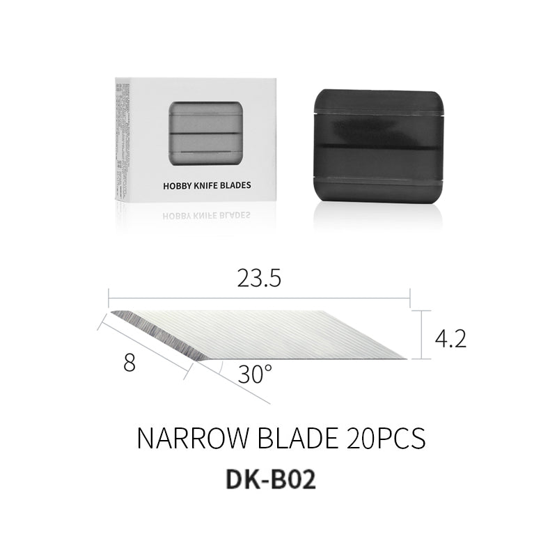 All-Metal Pen Knife Wide/Narrow Blade