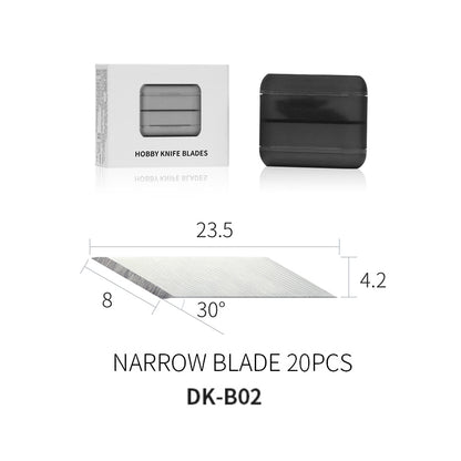 All-Metal Pen Knife Wide/Narrow Blade