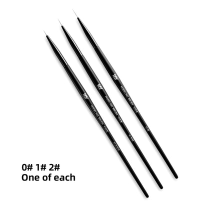 Modeling Brush Scriptliner Set