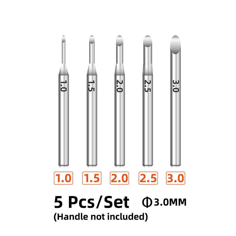 Model Curved-Edge Carving Knife