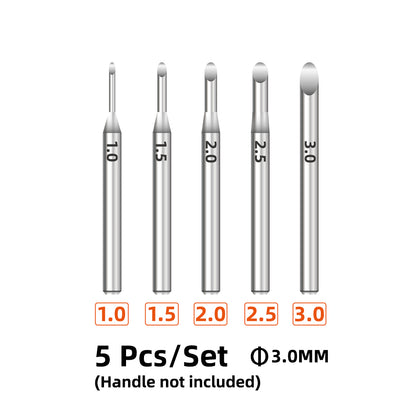 Model Curved-Edge Carving Knife