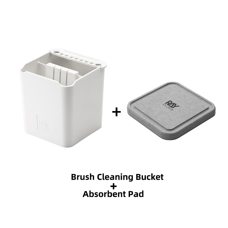 Dual-cabin Brush Cleaning Jar